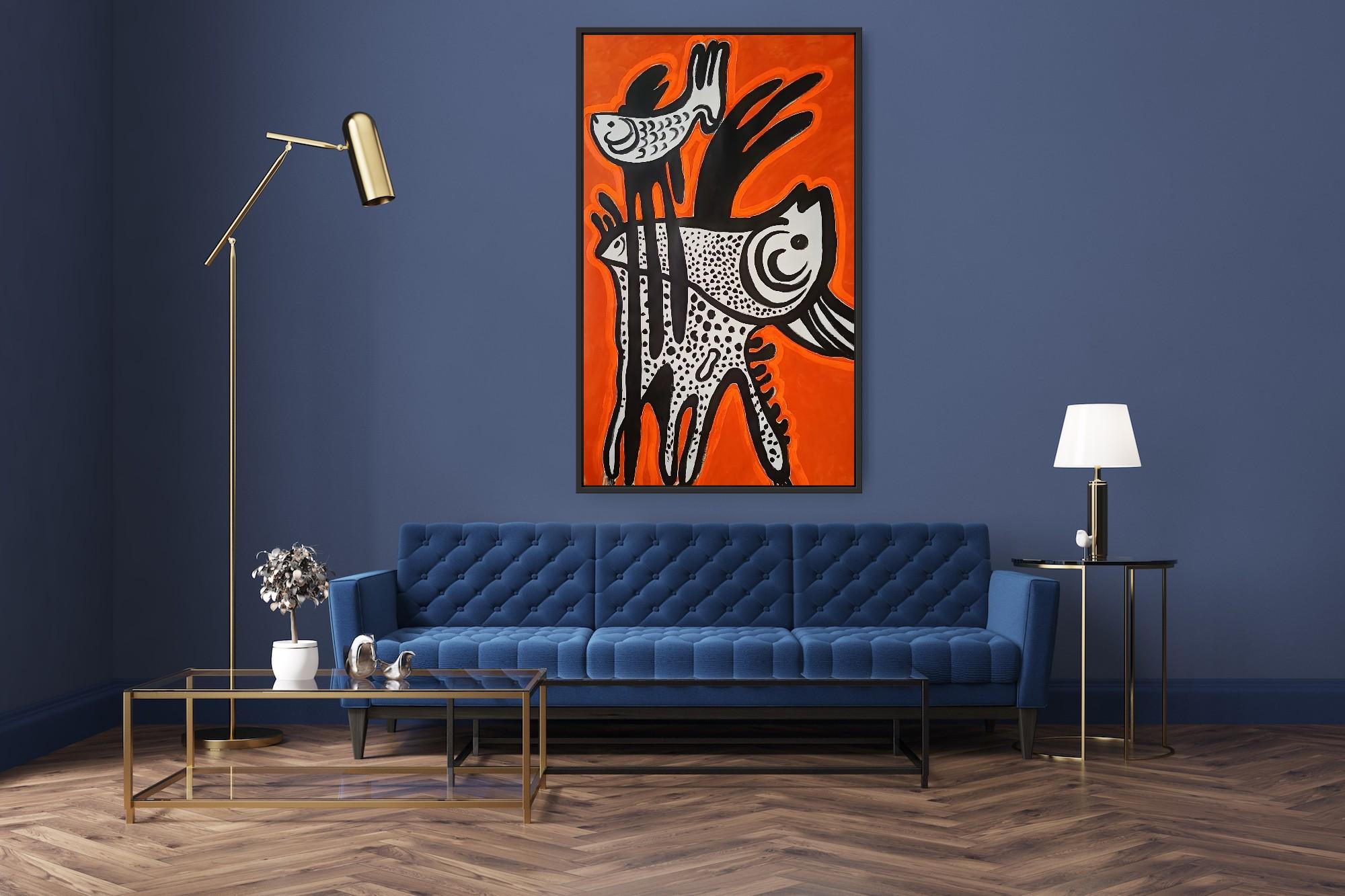 Wie glücklich ich bin (Abstrakt), Painting, von Irina Burda 