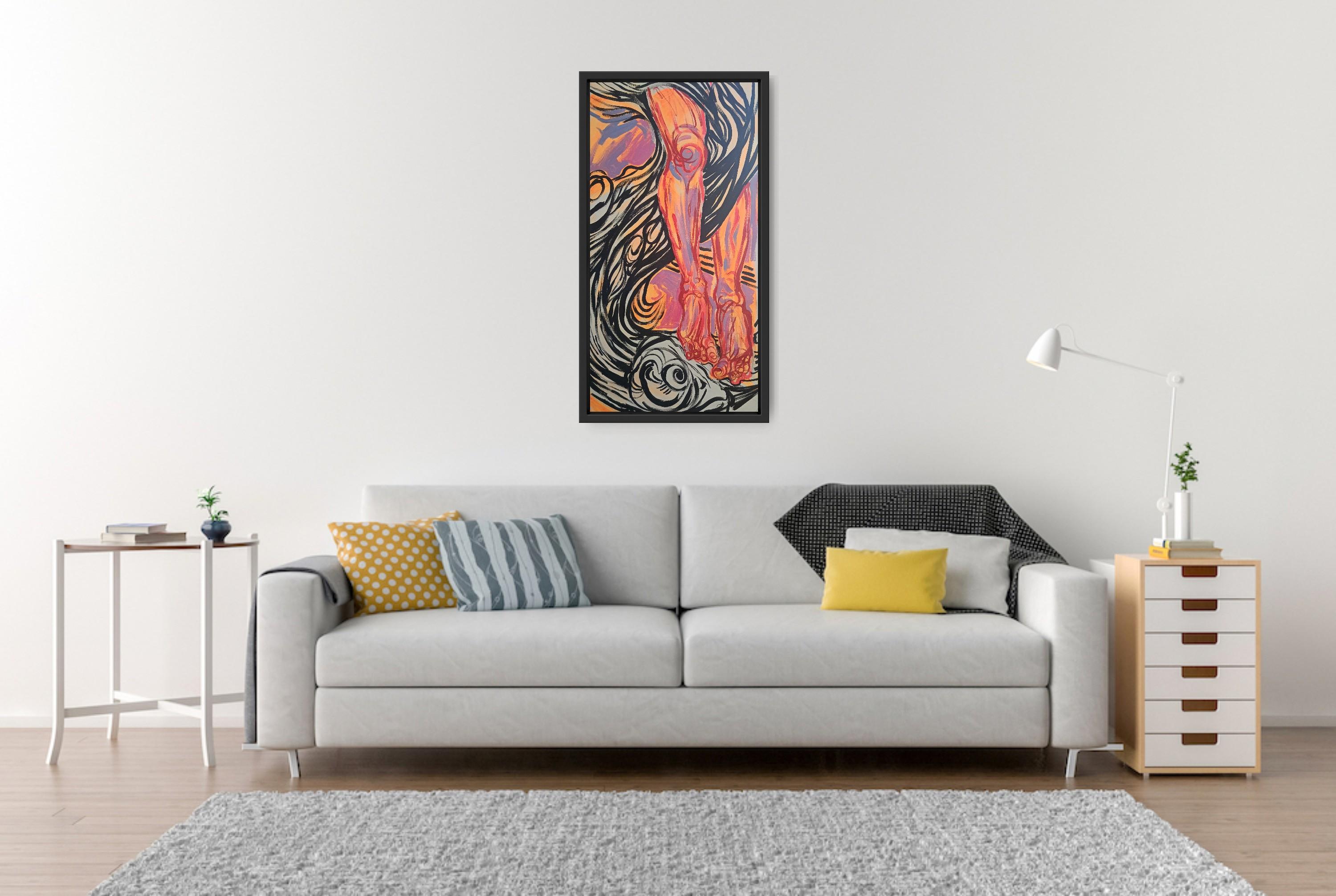 Im Takt der Zeit – Painting von Irina Burda 