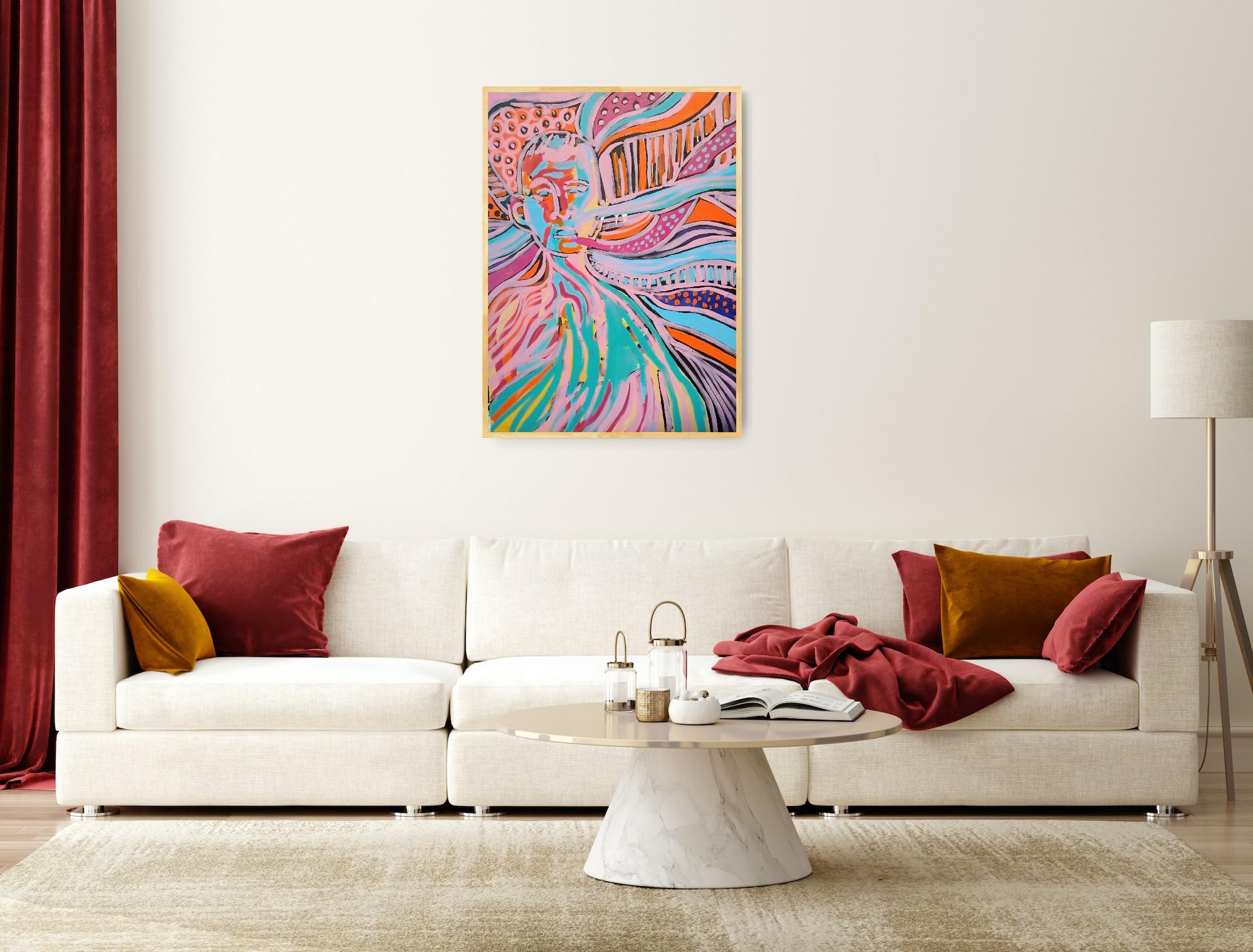 “information noise”. - Abstract Painting by Irina Burda 