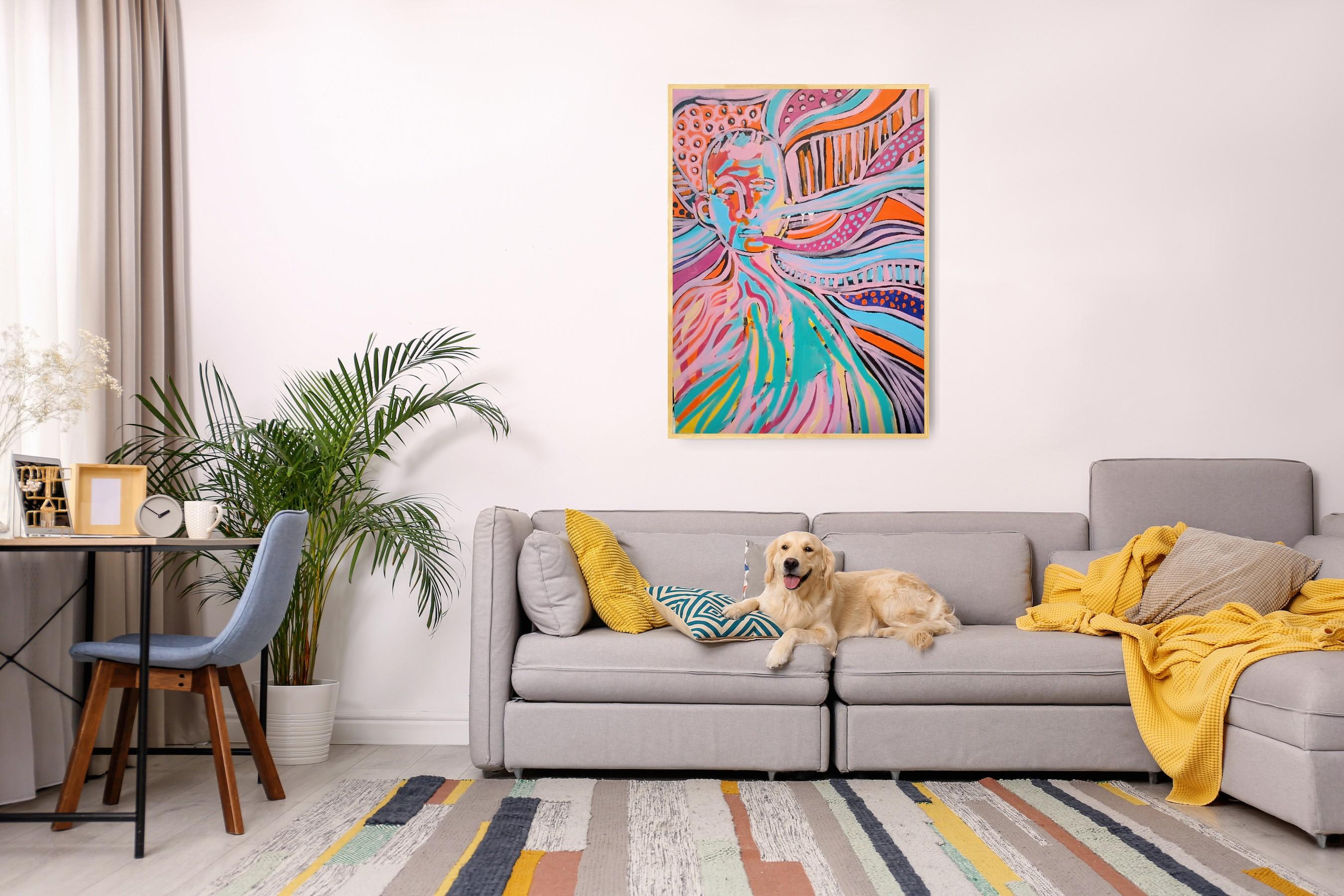 A person as a filter in the world of information.
A question about what we should allow into our personal information space.
This artwork is a way to explore the influence of information on a person and whether critical thinking plays a role in this