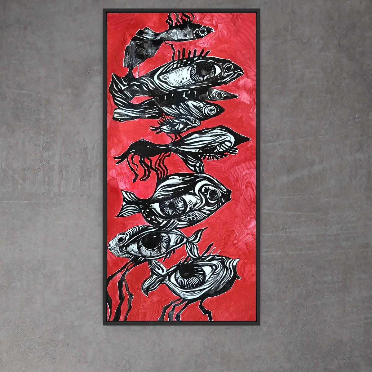 Les évidences - Abstrait Painting par Irina Burda 