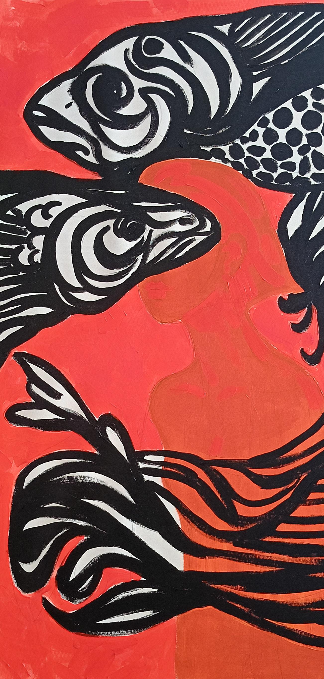 Zeit des Lebens (Abstrakt), Painting, von Irina Burda 