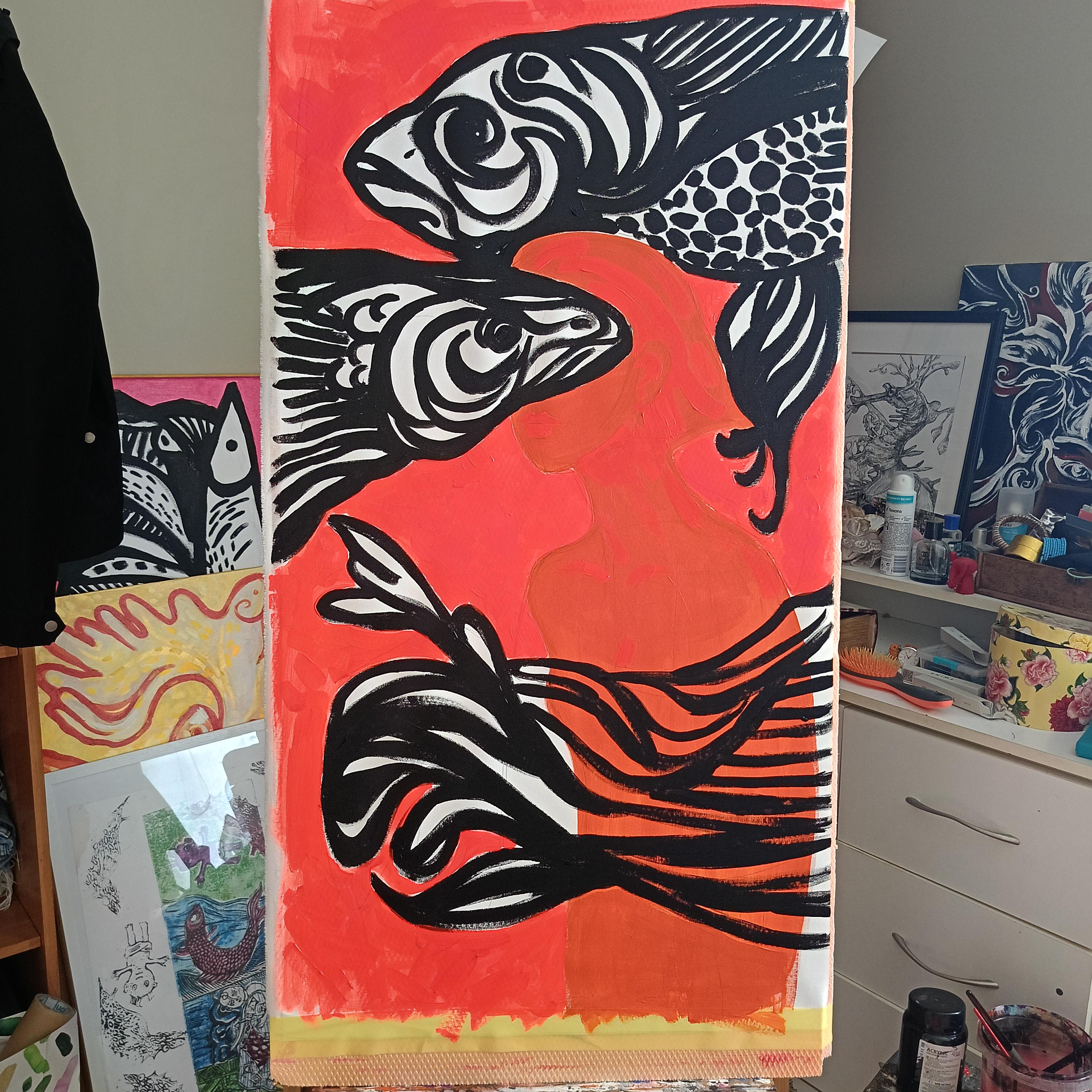 Titel: Zeit des Lebens

Kunstwerk Beschreibung:
Time of Life ist mehr als ein Titel - es ist ein Gefühl, das in der Stille auftaucht, wenn man darüber nachdenkt, wer man war und wer man geworden ist. In diesem Werk erforscht Iryna Burda den Begriff