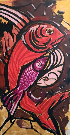 Quadri di animali in tessuto