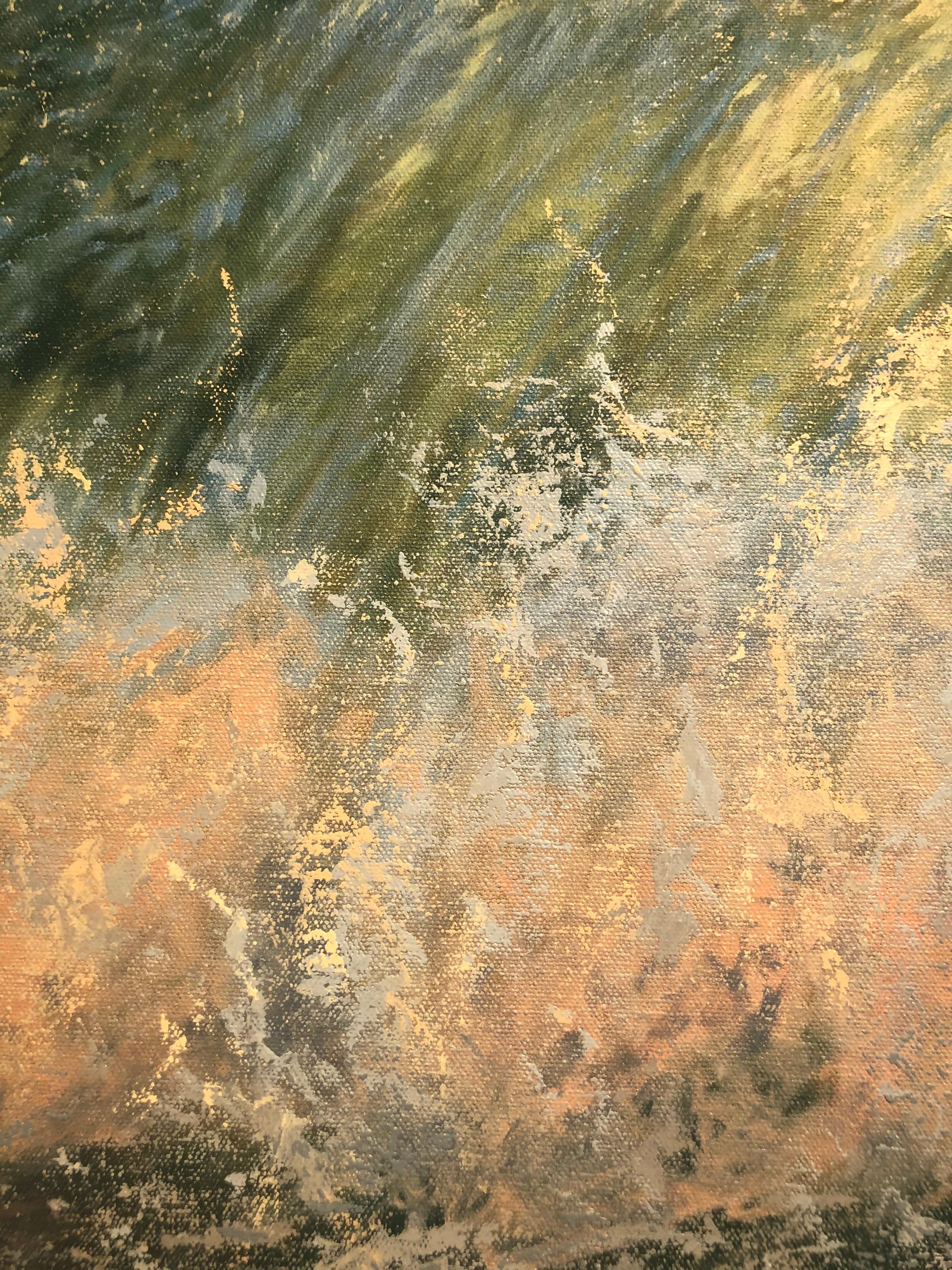 Crashing Light - pittura ad olio originale realistica del mare - Oceanic Arts - Arte Contemporanea - Arte contemporanea - Painting Realismo di Irina Cumberland