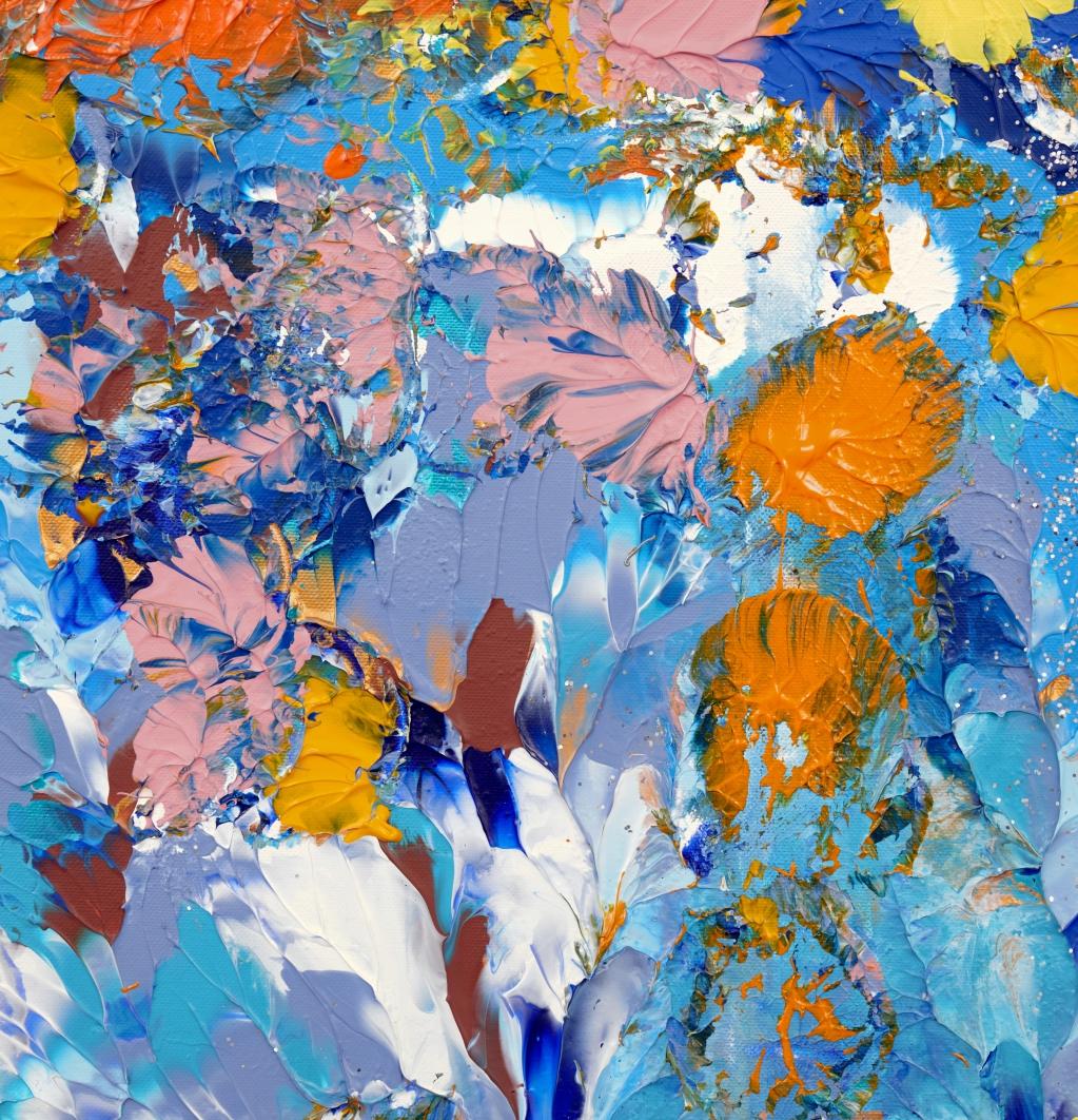 Beautiful Earth (Abstrakt), Painting, von Irina Danilova