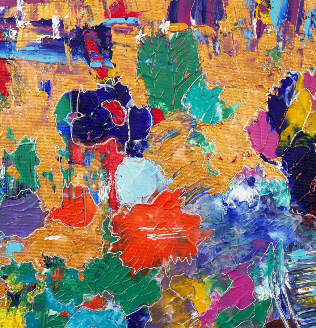 Schönheitsbewusstsein (Abstrakt), Painting, von Irina Danilova