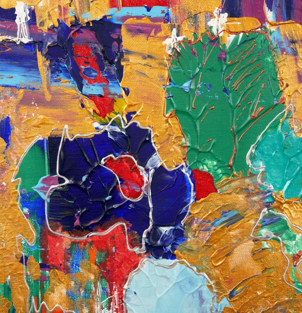 Schönheitsbewusstsein (Braun), Abstract Painting, von Irina Danilova