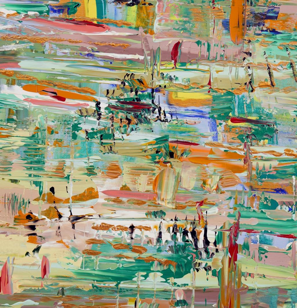 Countryside Around Me (Abstrakt), Painting, von Irina Danilova