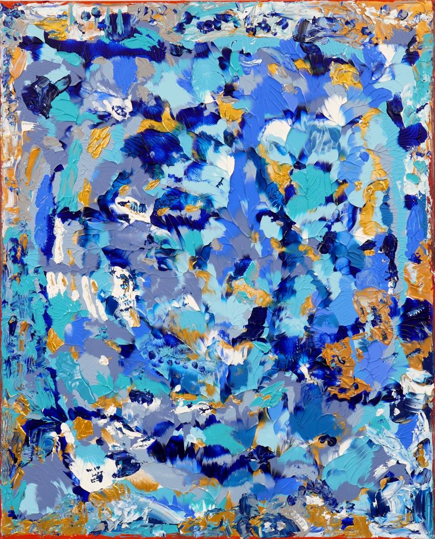 Irina Danilova Abstract Painting – Flight