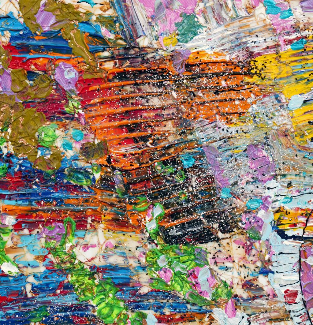 Gratitude (Abstrakt), Painting, von Irina Danilova