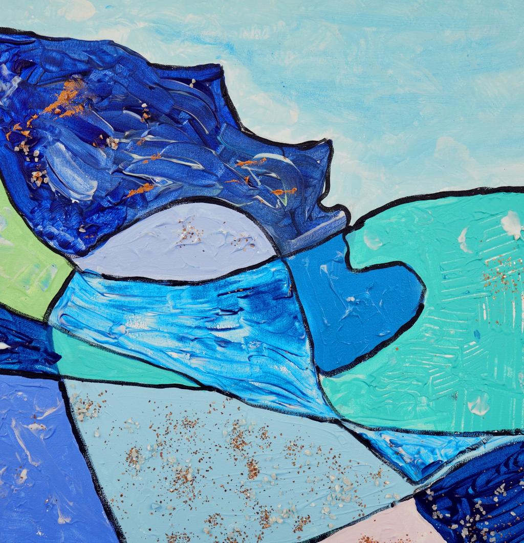 Heilung (Abstrakt), Painting, von Irina Danilova