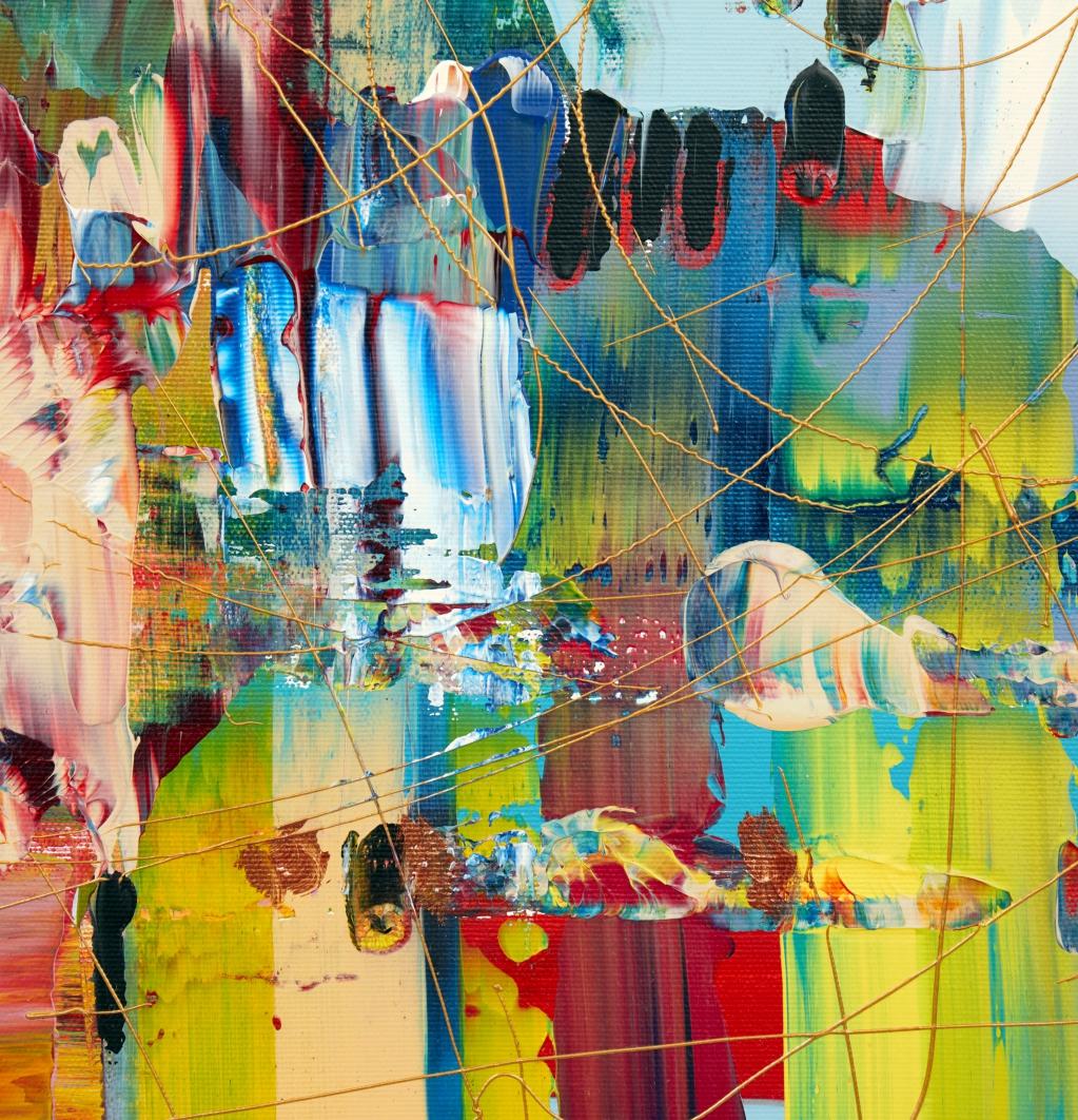 Hope (Braun), Abstract Painting, von Irina Danilova