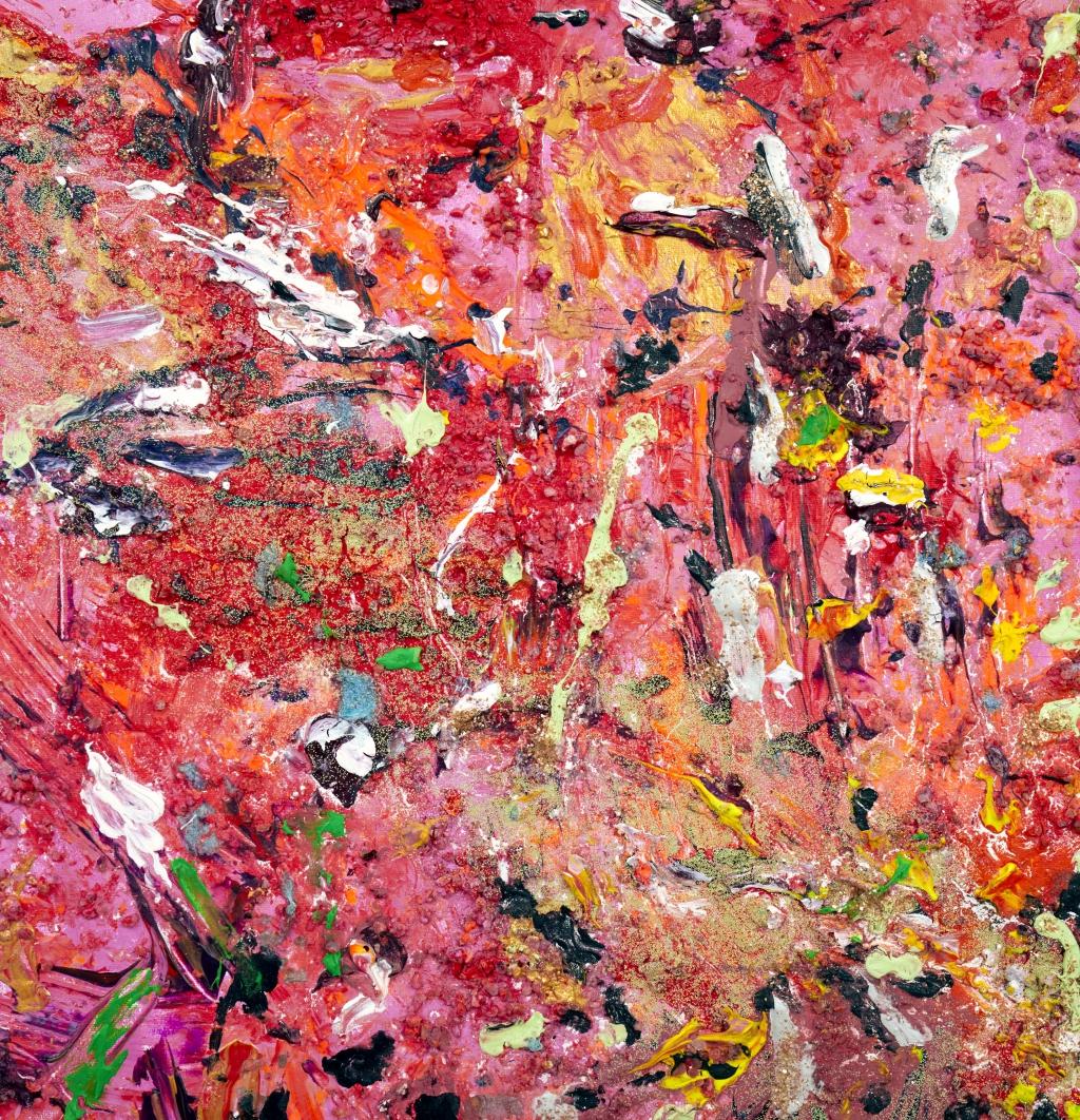 Outburst (Abstrakt), Painting, von Irina Danilova