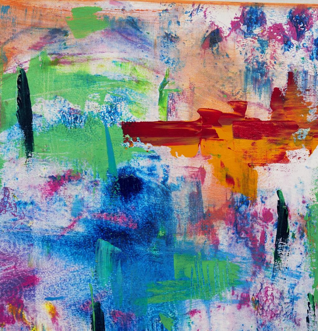 Seelenzentrum (Abstrakt), Painting, von Irina Danilova