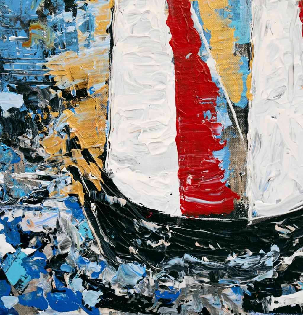 two (Abstrakt), Painting, von Irina Danilova