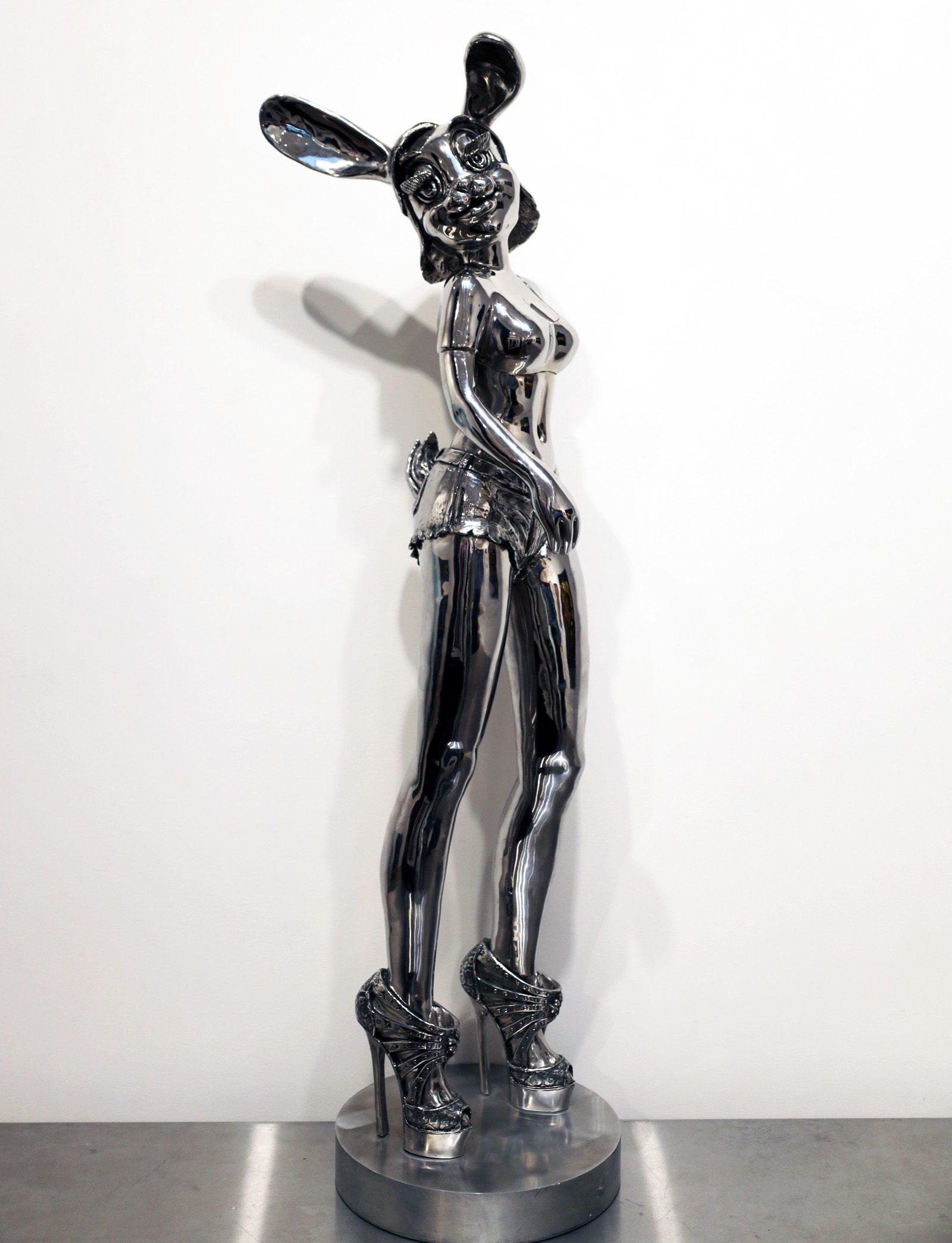 Irina Daylene  Figurative Sculpture - Bunny Girl 