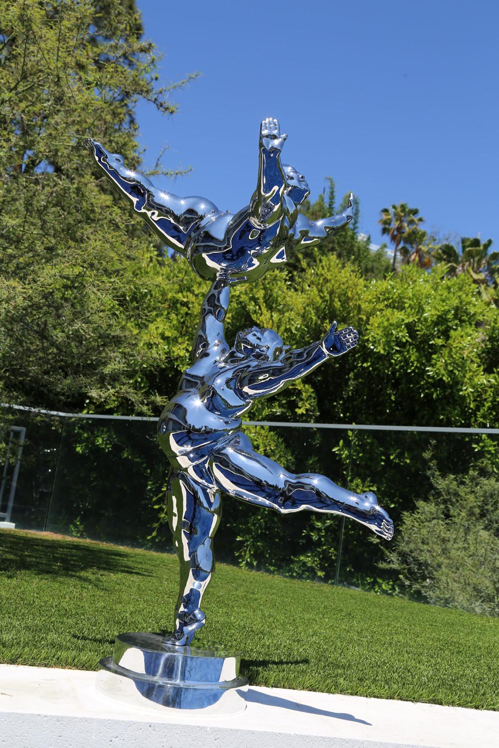 Contemporary sculpture of Celebration, Irina Daylene. - Symbolist Sculpture by IRINA DAYLENE