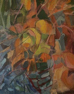 Tropical Kaleidoscope, quadratisch, Mischtechnik, tropisch, abstrakt