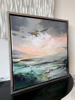 Warmes Licht, Gemälde, Acryl auf Leinwand