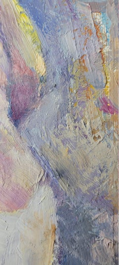Mañana soleada. Figurativo, Óleo, Lienzo sobre tabla, Vertical.