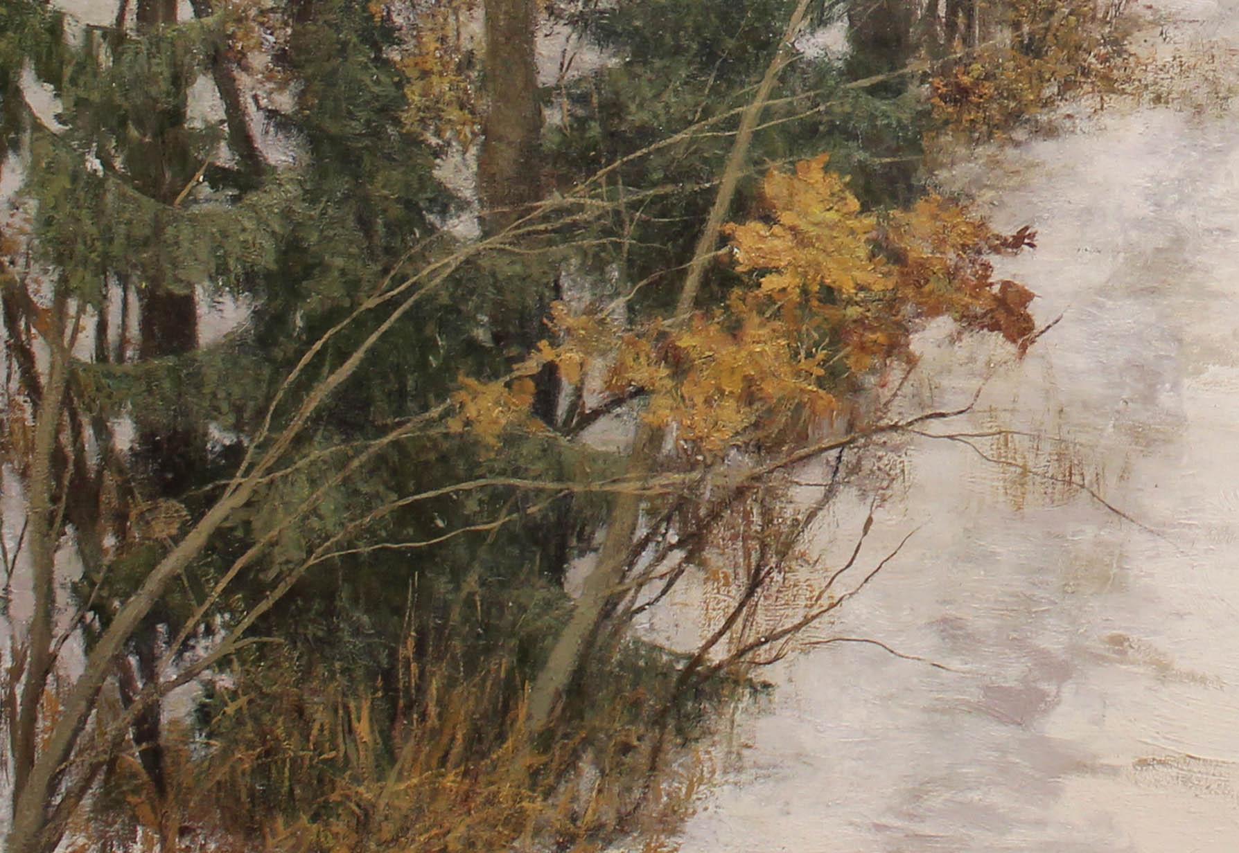 Tannenwäldchen – Painting von Irina Novikova