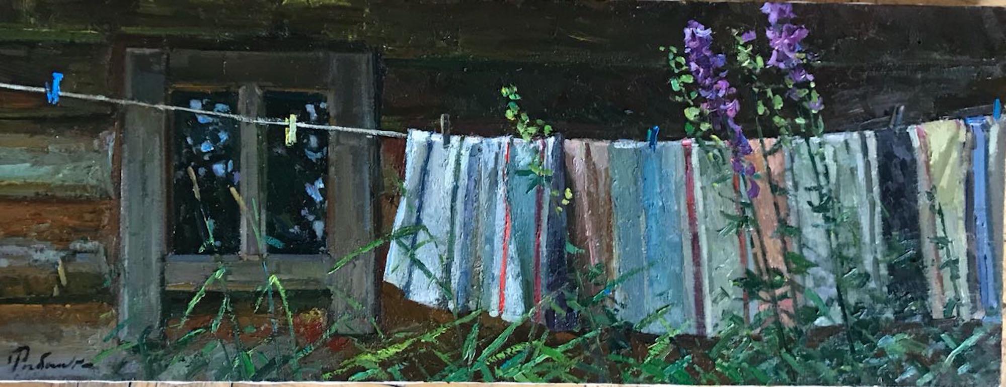 Irina Rybakova Landscape Painting - Grandmothers Rug