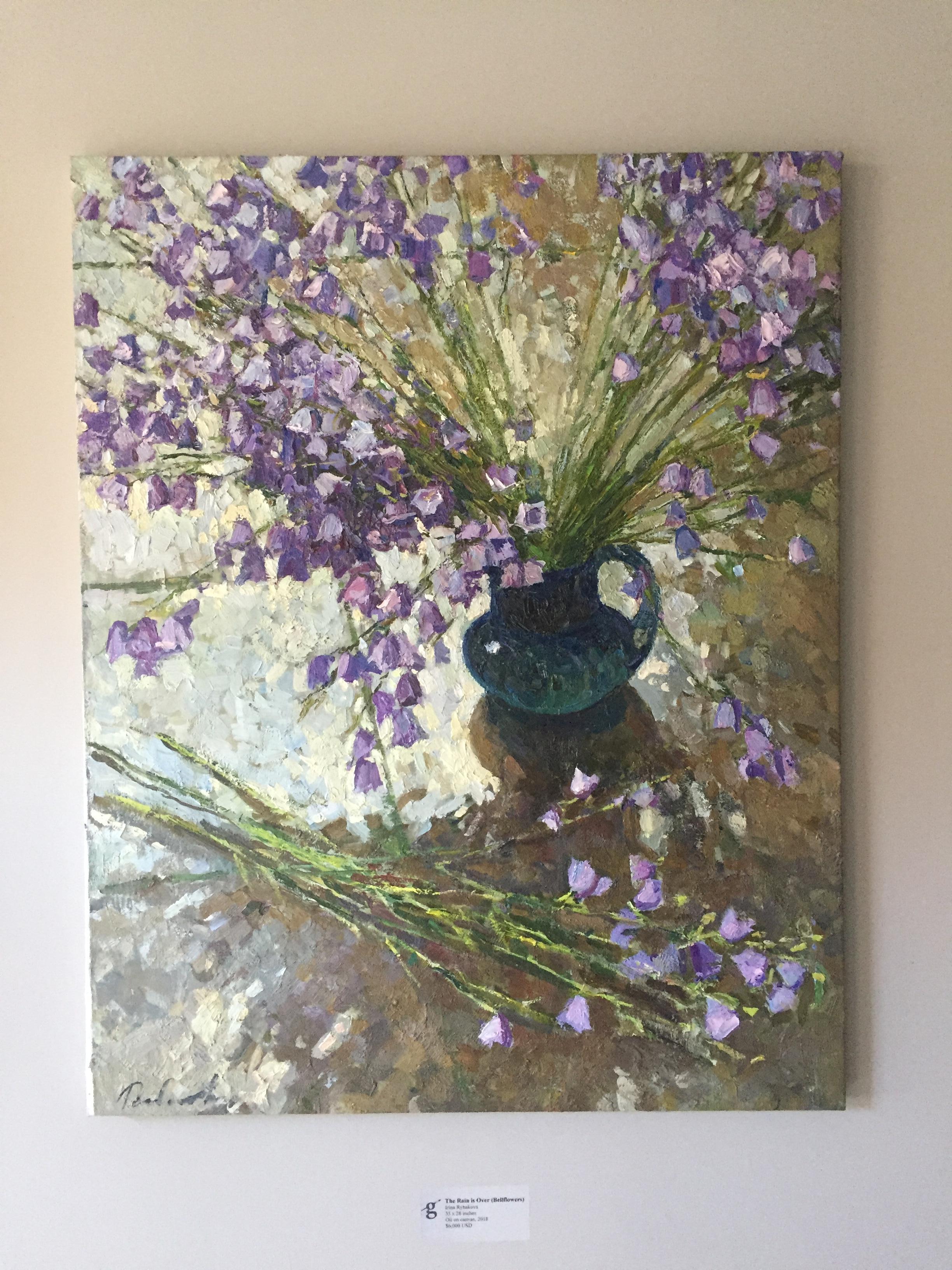 Se acabó la lluvia (Campanillas) - Painting de Irina Rybakova