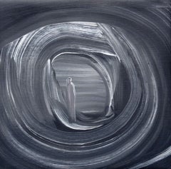 Toque humano X. 2021. Lienzo, acrílico, 25x25 cm