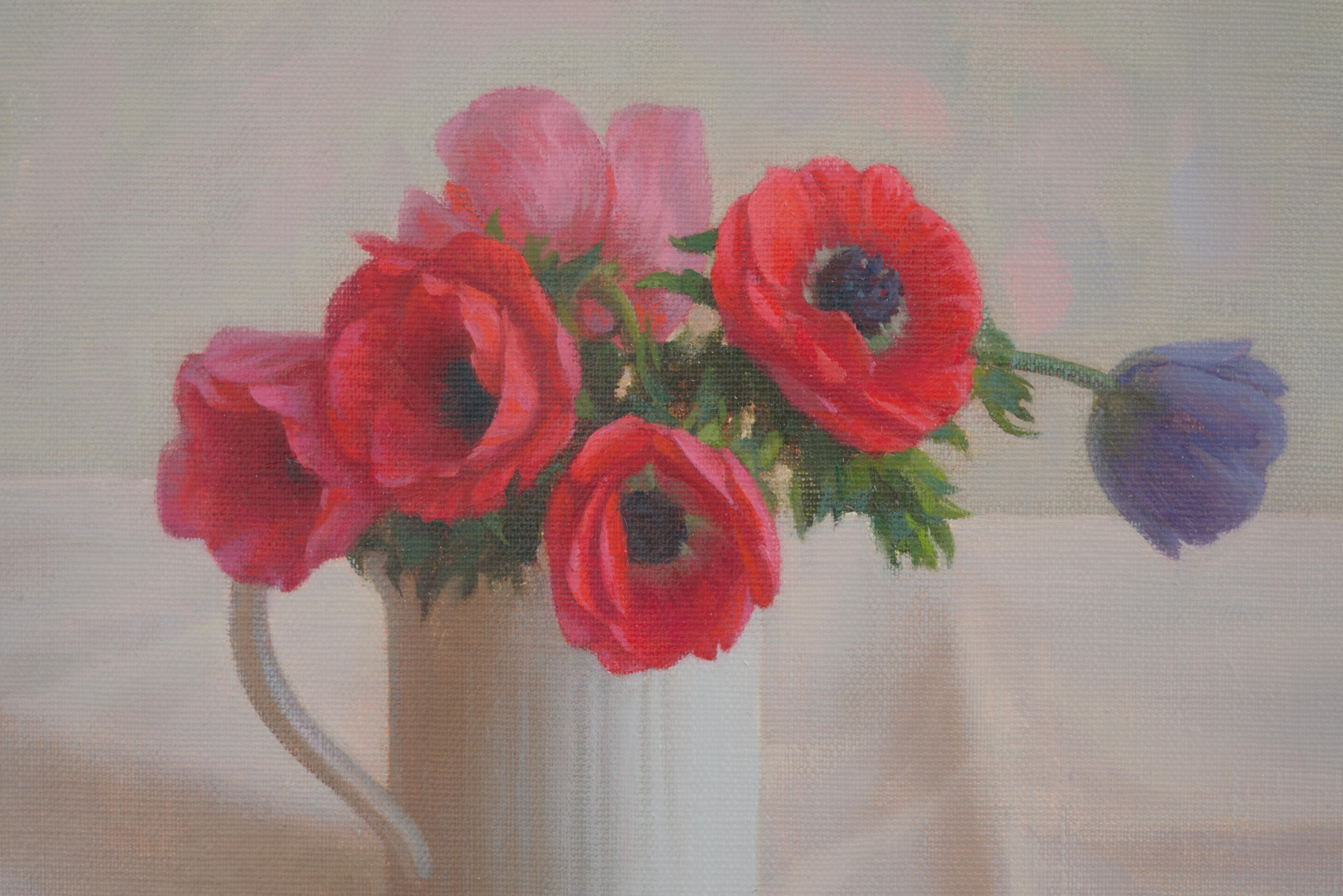 Anemonen – Painting von Irina Trushkova