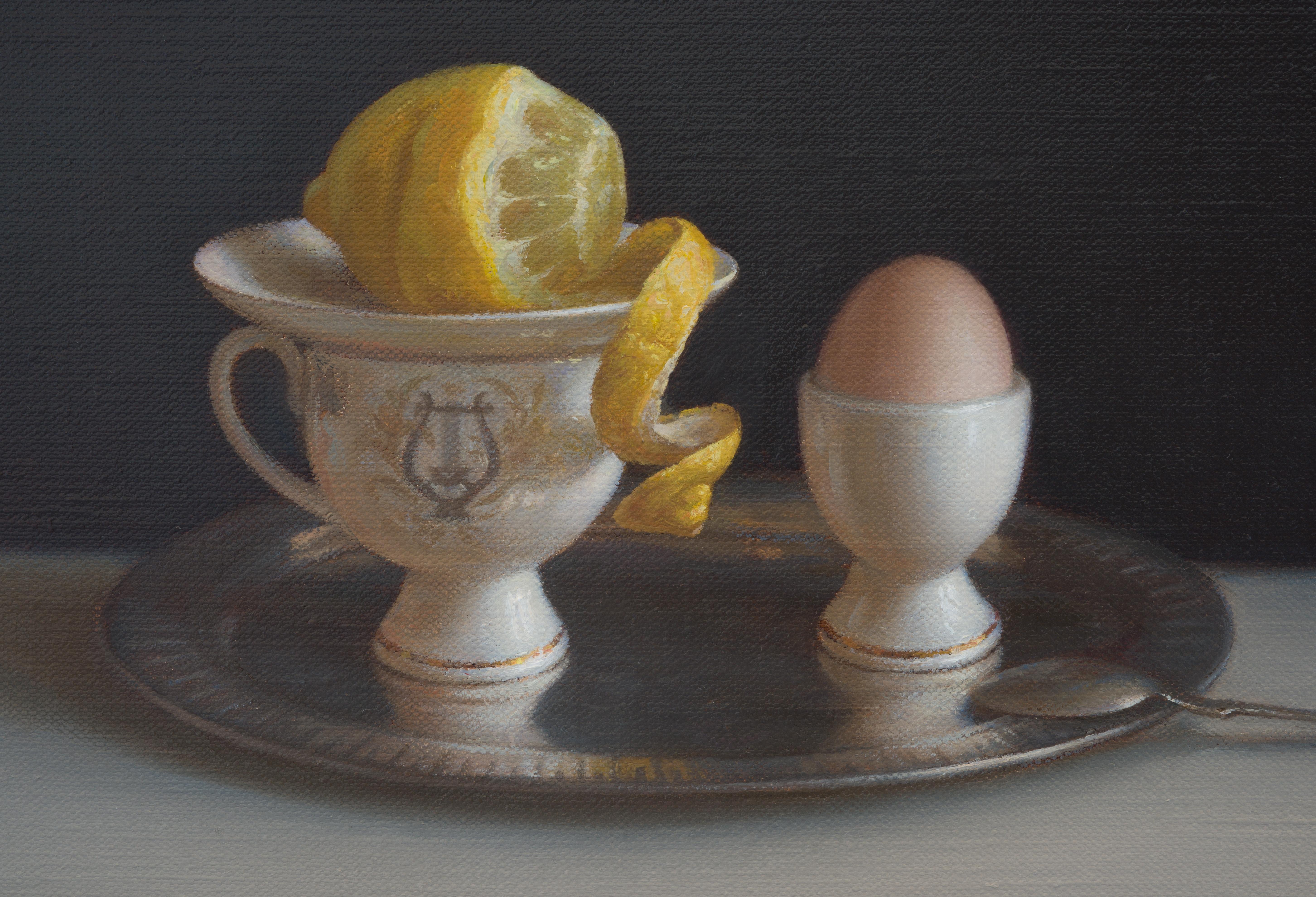 Breakfast - Painting by Irina Trushkova