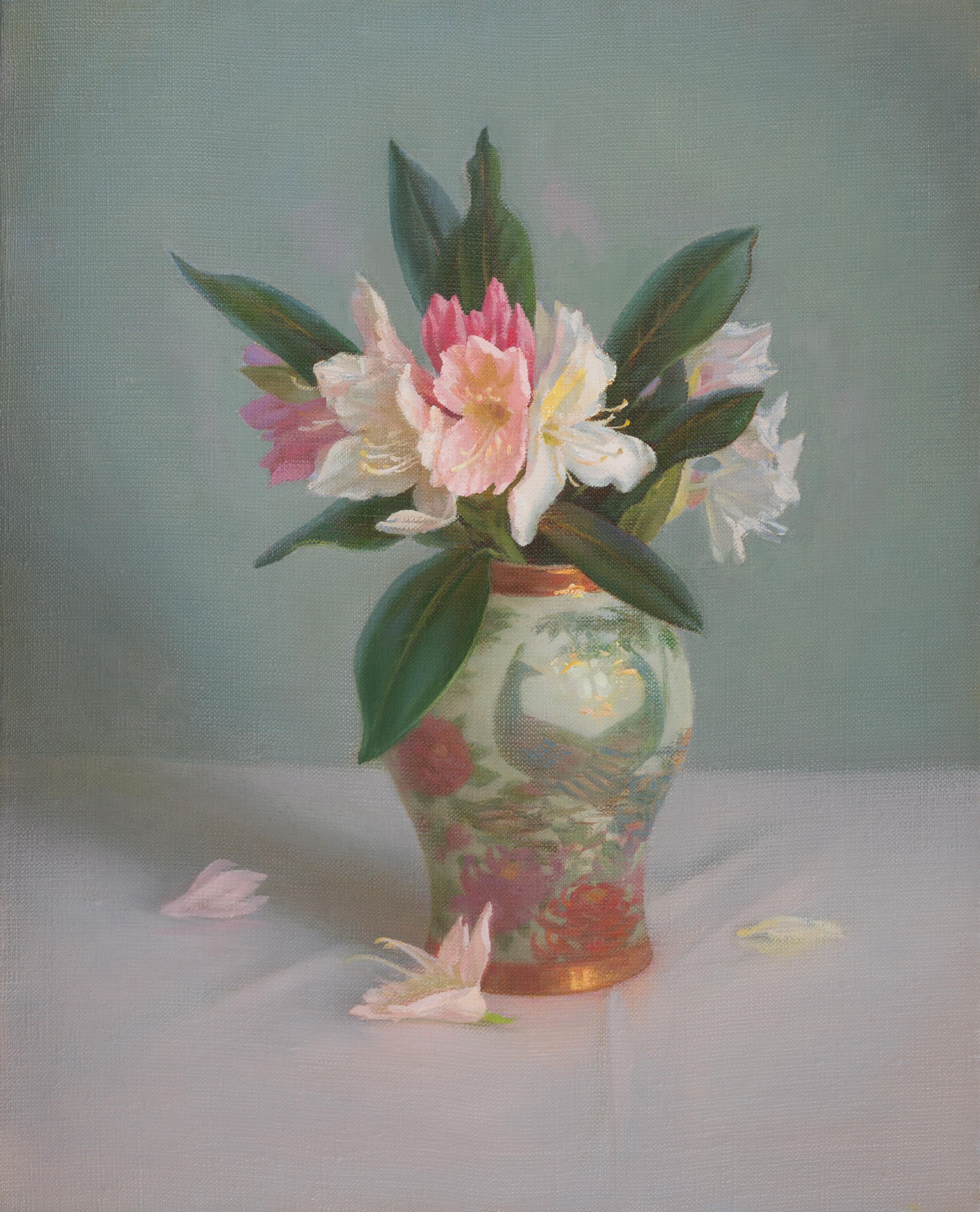 Irina Trushkova Still-Life Painting - Chinese vase