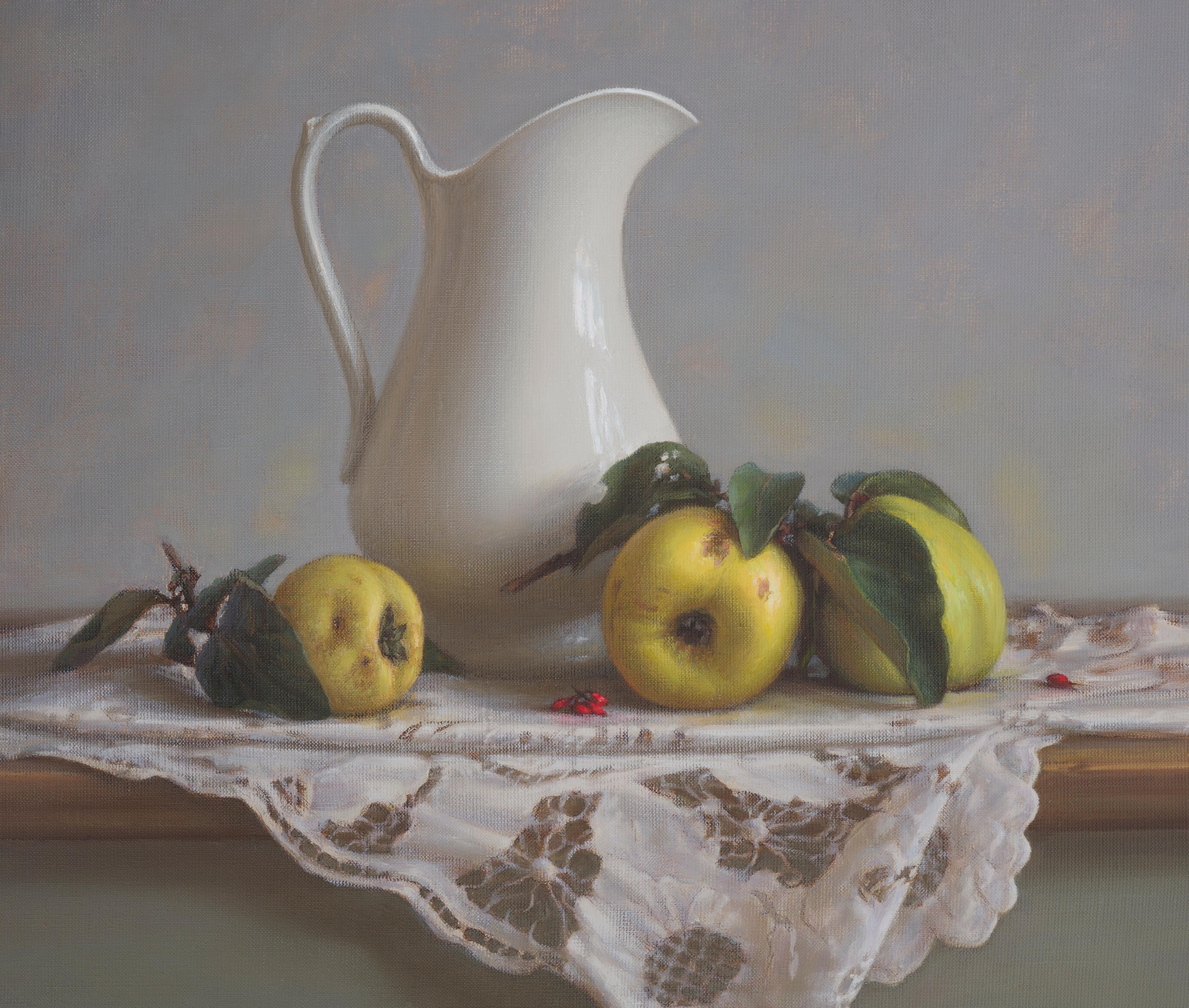 Fruits cachés dès l'automne - Painting de Irina Trushkova