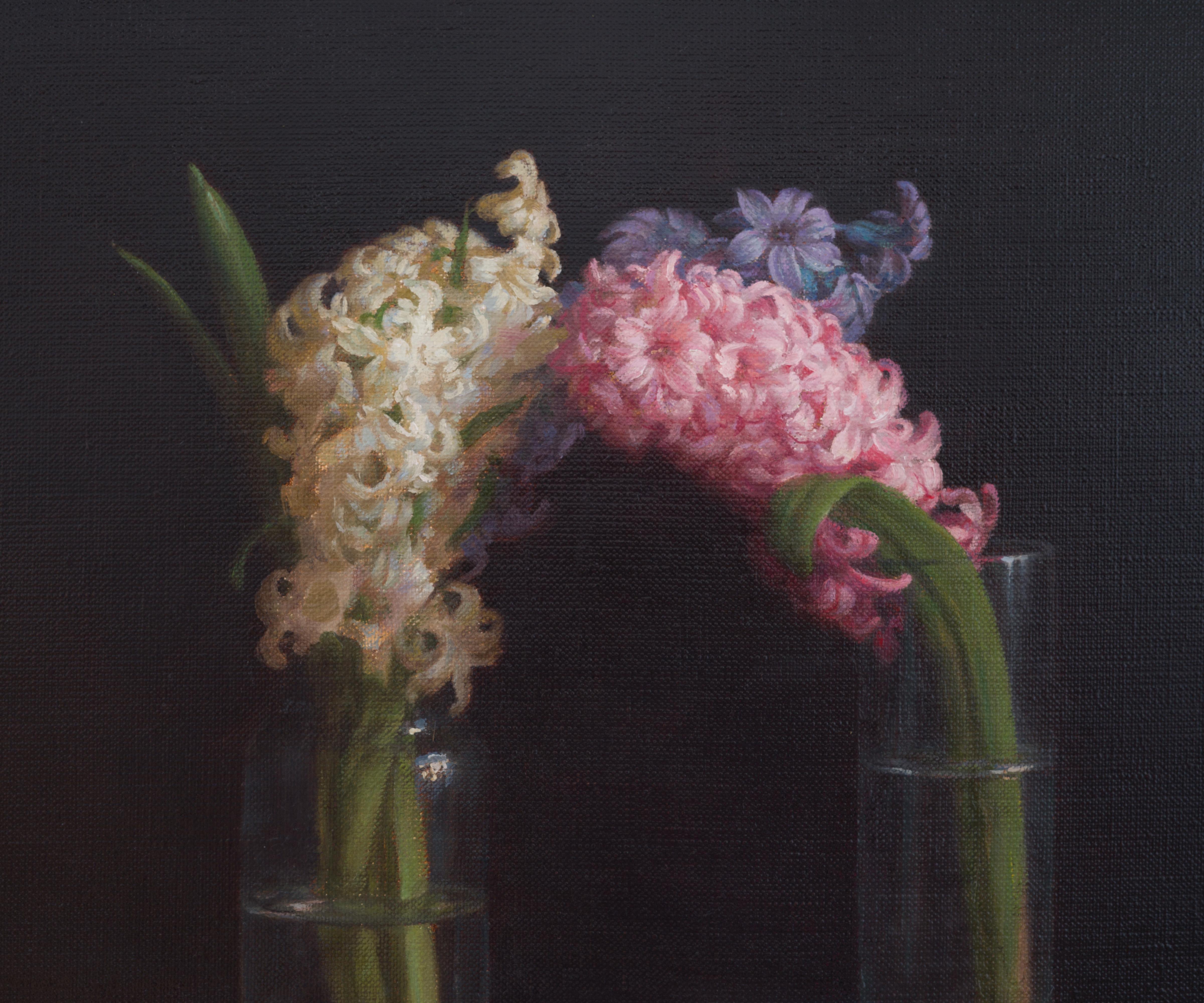 In an embrace. Original oil painting - Painting by Irina Trushkova