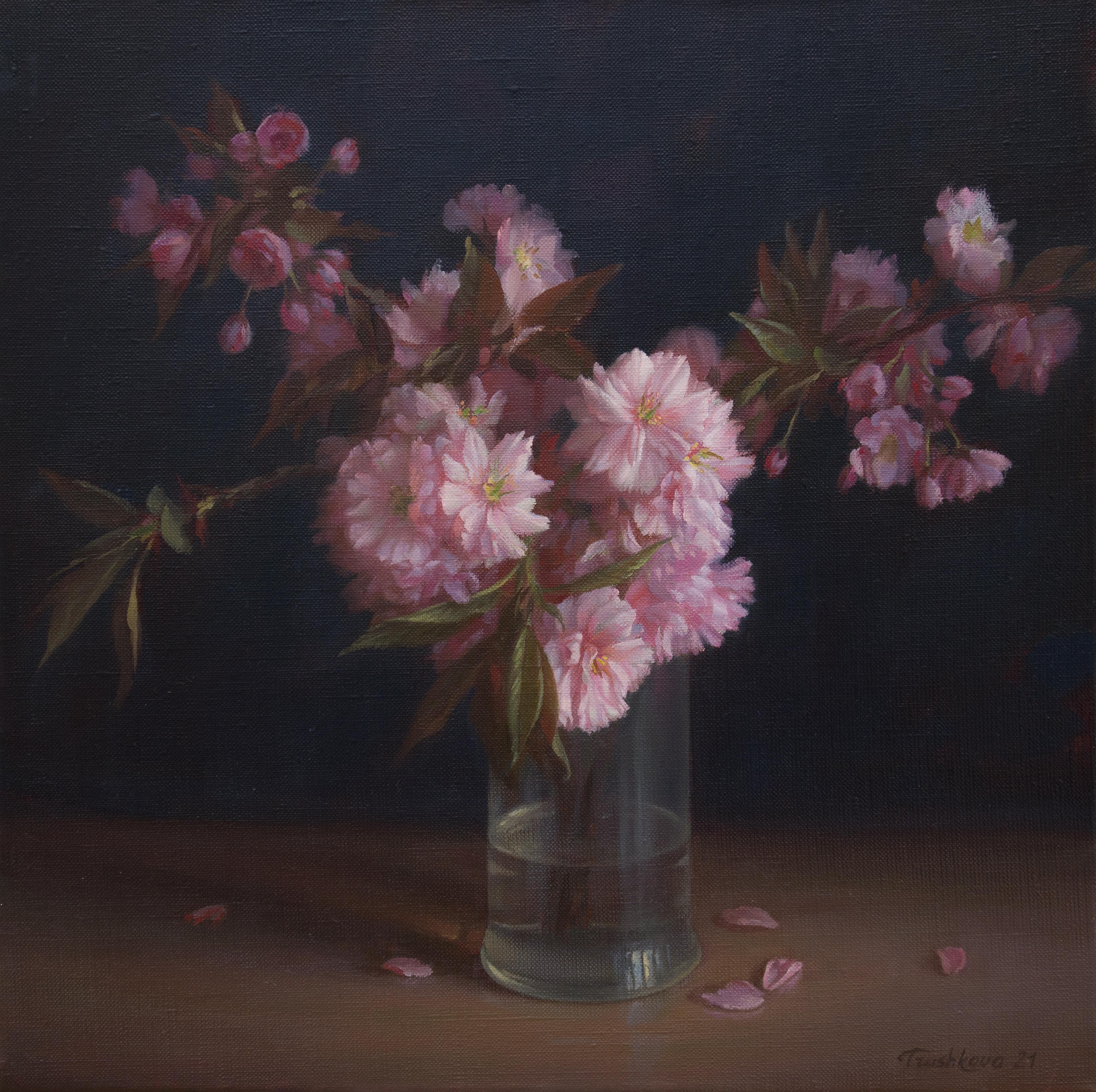 Irina Trushkova Still-Life Painting - Japanese cherry