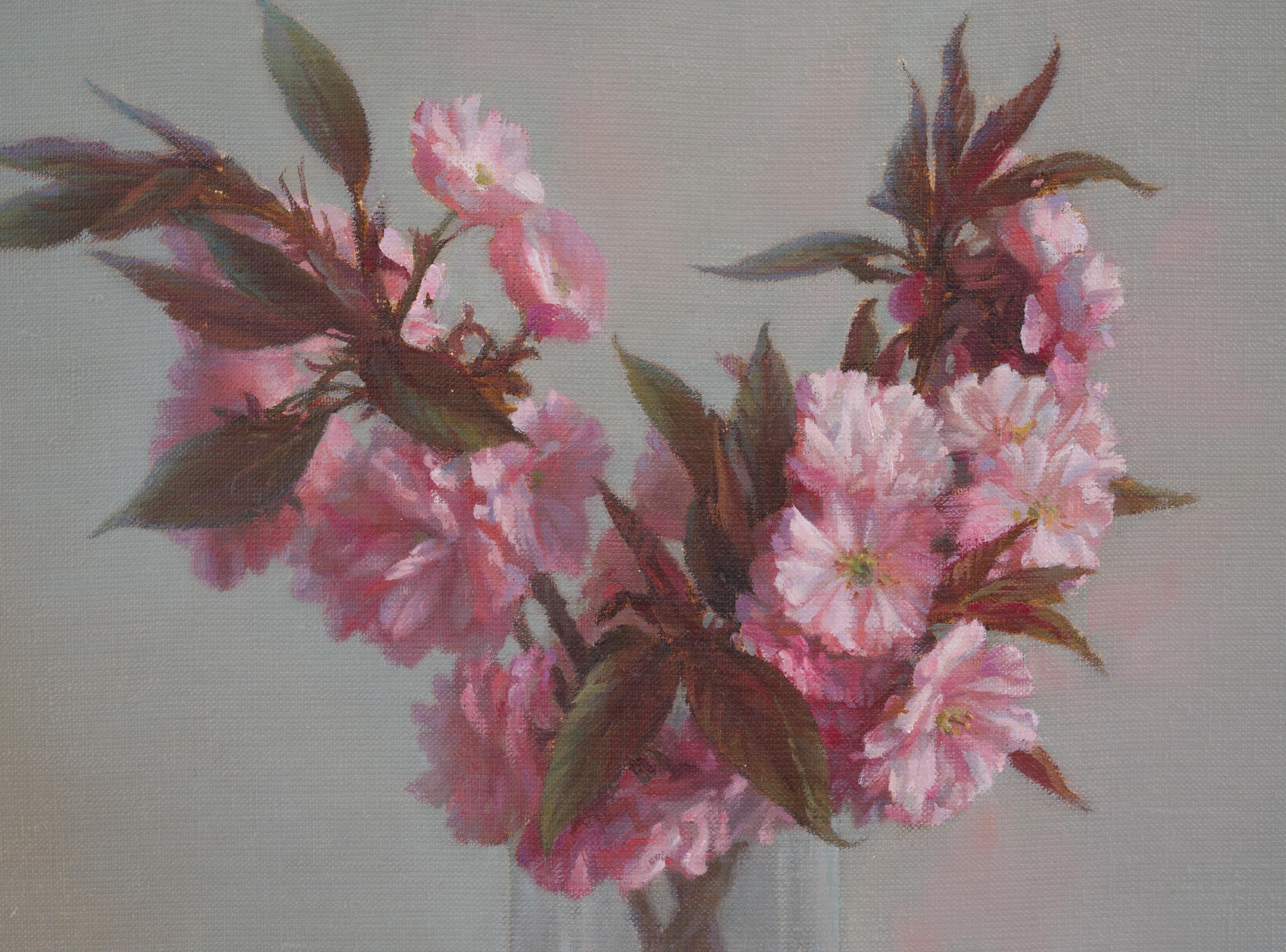 Cerezo japonés. Óleo original - Painting de Irina Trushkova