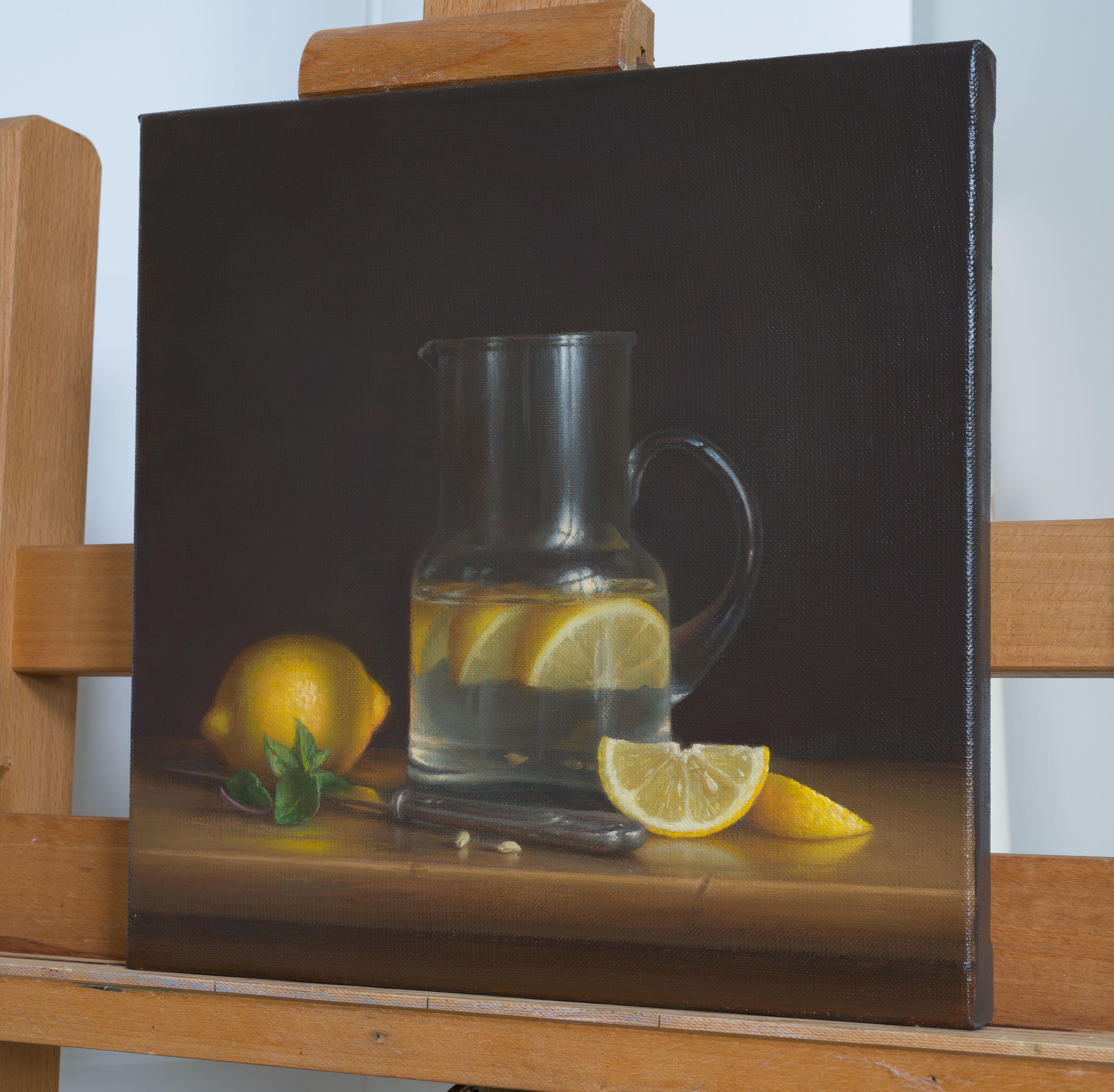 Agua con limón - Painting de Irina Trushkova