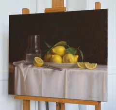 Limones. Óleo original