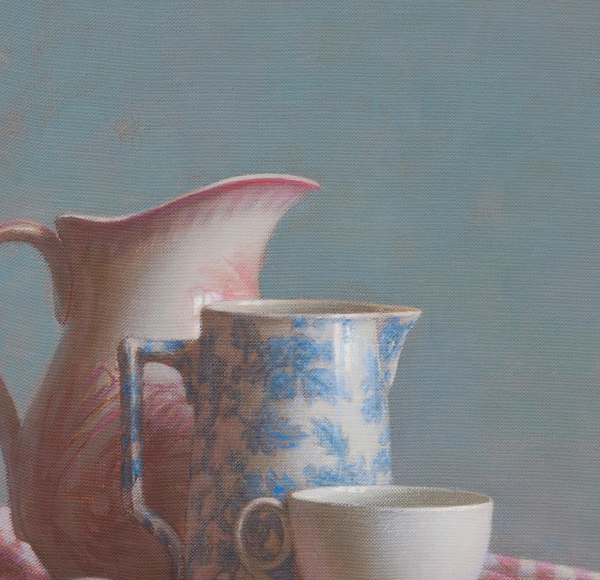 Journée tranquille - Réalisme Painting par Irina Trushkova