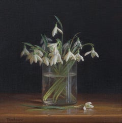 Bucaneve. Pittura ad olio originale