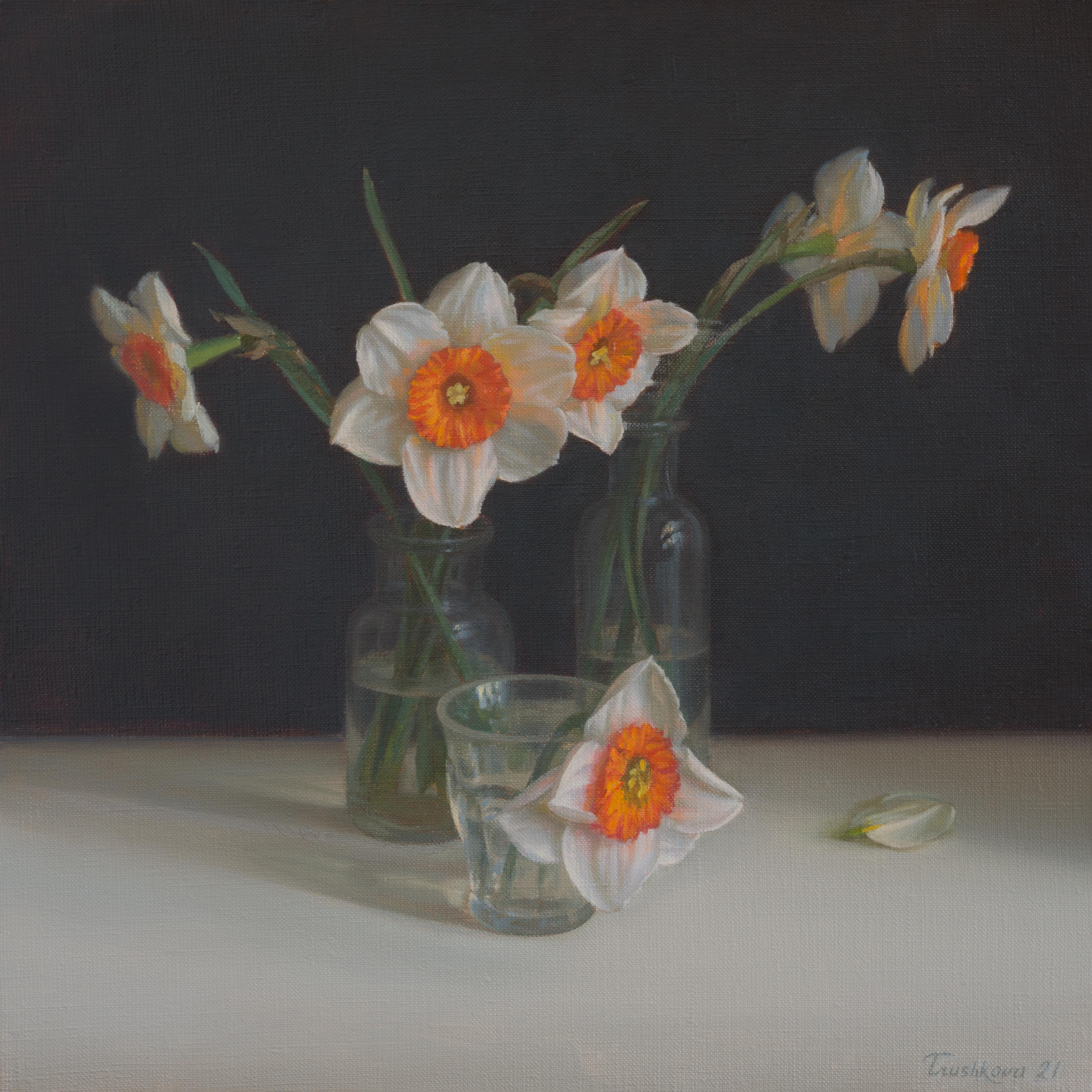 Still-Life Painting di Irina Trushkova - Stato d'animo primaverile