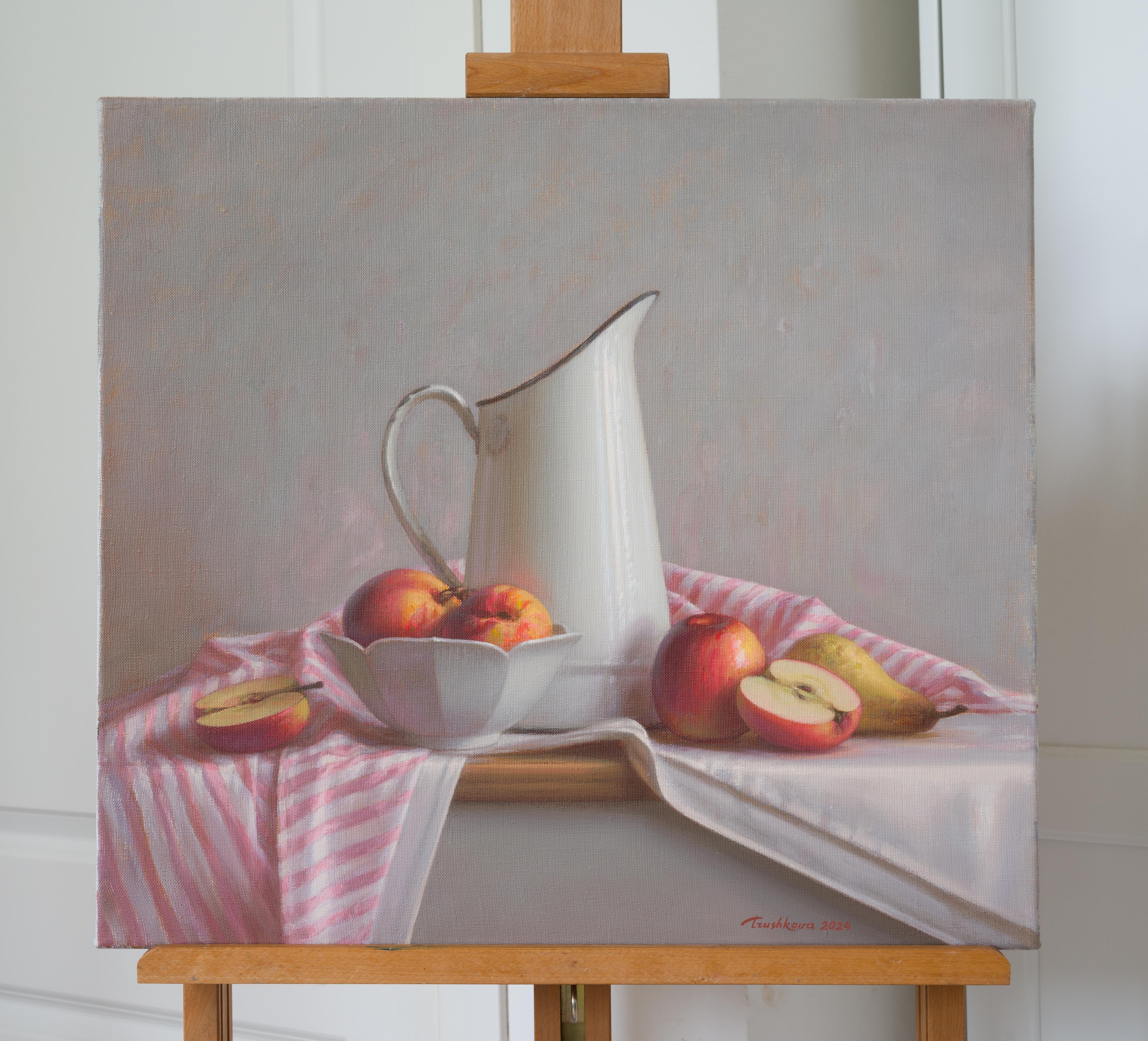 Domingo por la mañana - Interior Painting Gris de Irina Trushkova