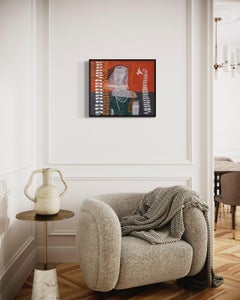 Colomba, 60x50cm, acrilico, tela