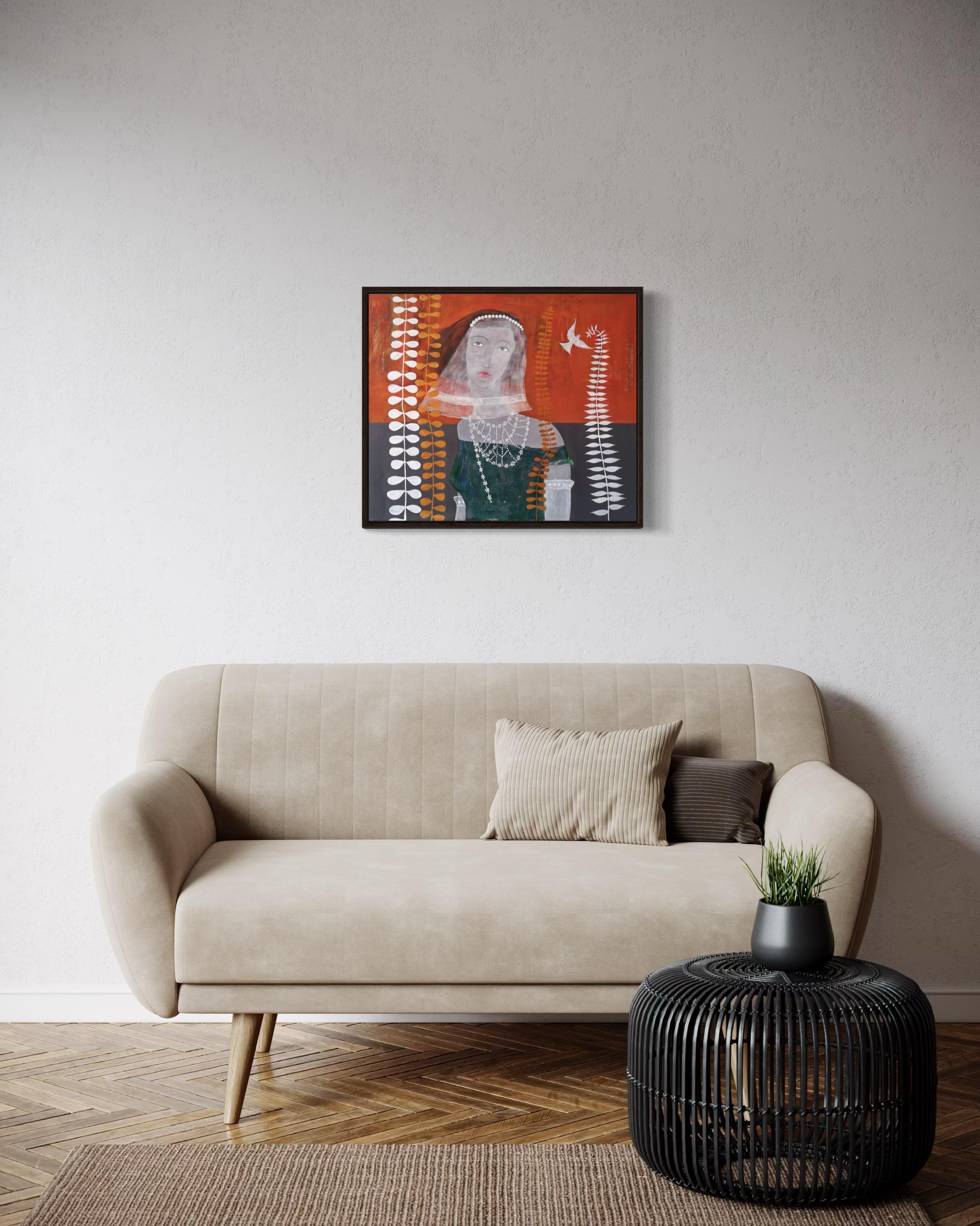 Dove, 2020, 60x50cm
The work is sold without a frame.