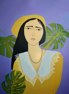 Girl, 75x55 cm, acrylic, canvas