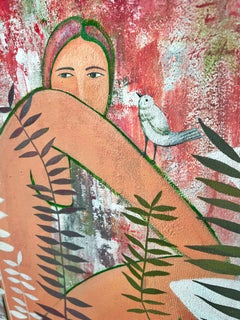 "Honey, open up", 85x70cm, acrylic, canvas