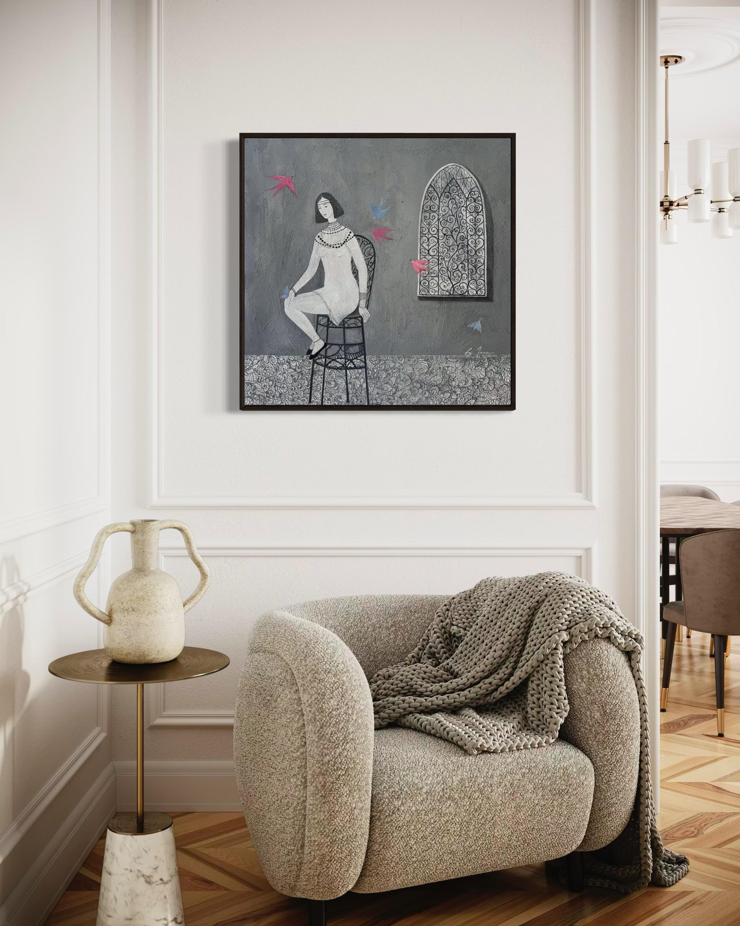 2022, 80x80 cm
Das Werk wird ohne Rahmen verkauft.