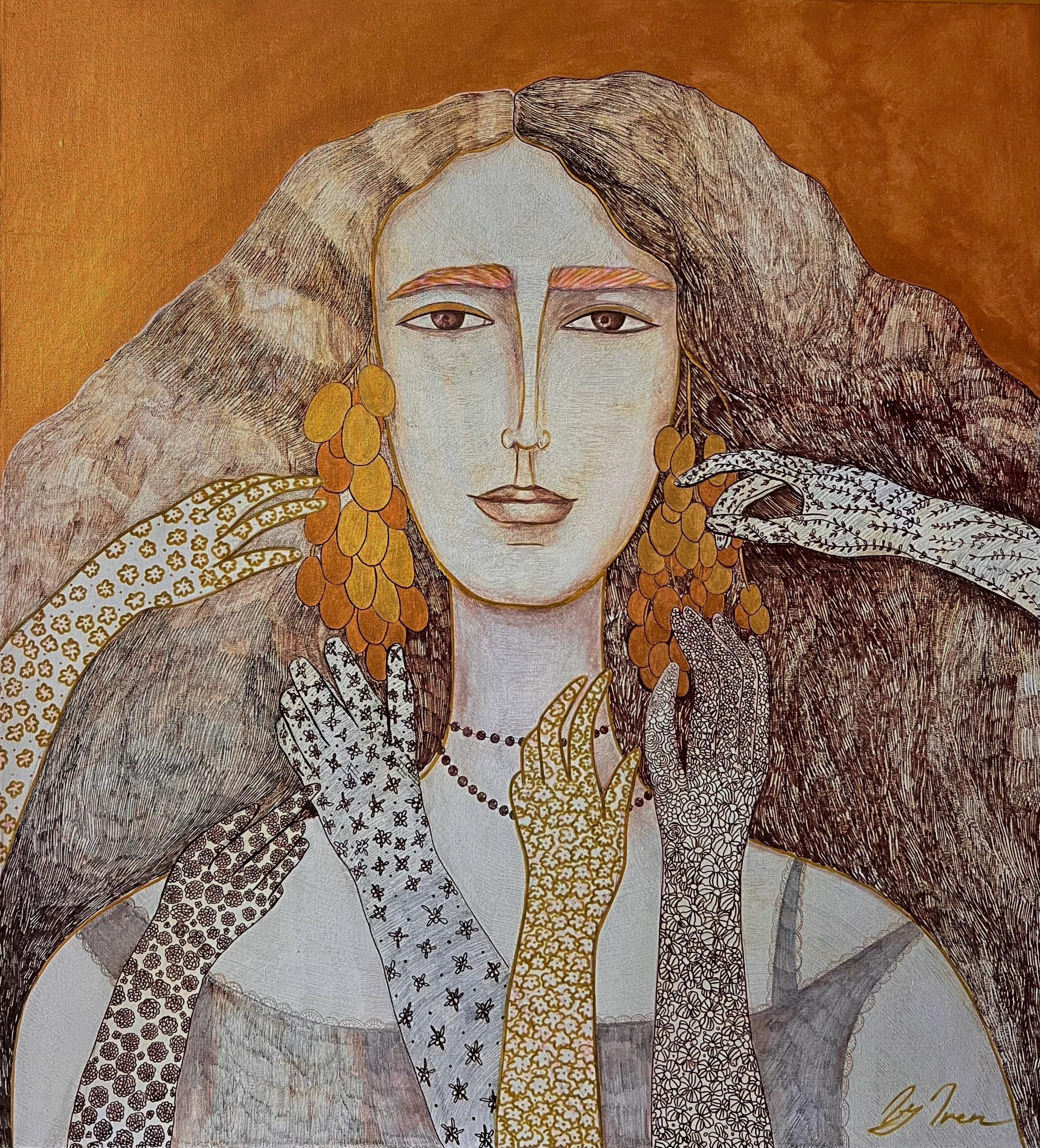 Life, 110x100cm, acrylic, canvas - Art by Irina Yakovleva