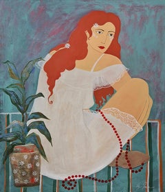 Nicht Matilda, 70x60 cm, Acryl, Leinwand