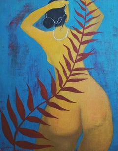 Nude, 50x40 cm, acrylic, canvas